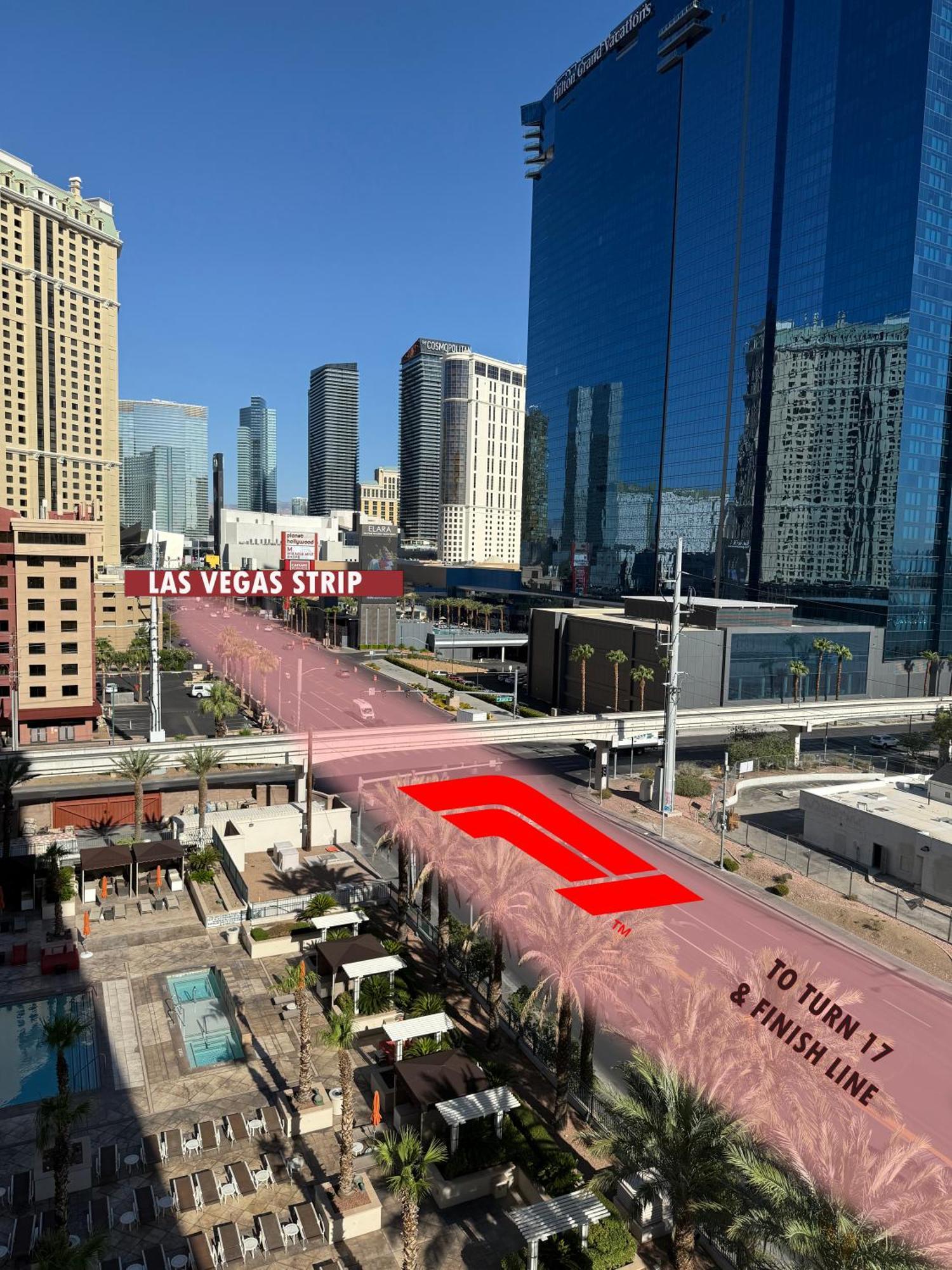 Aparthotel Solstice Studio At Mgm Signature Tower 3 Balcony Strip View F1 Track View Las Vegas